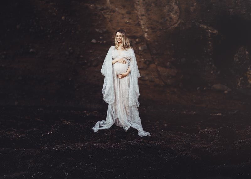 Maternity dresses for Auckland pregnancy photography sessions