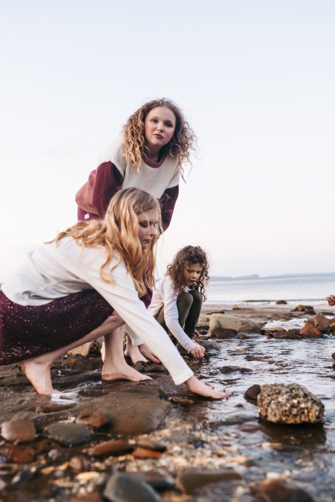 three sister in family